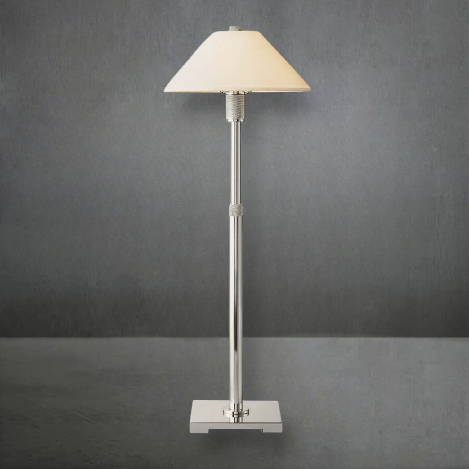 Urbane Linen Shade Table Lamp