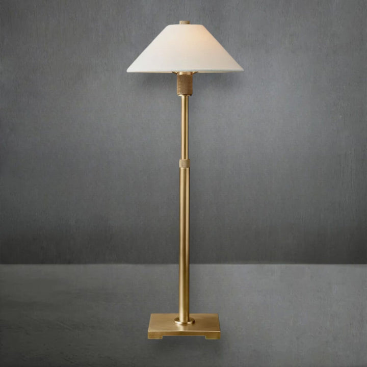 Urbane Linen Shade Table Lamp
