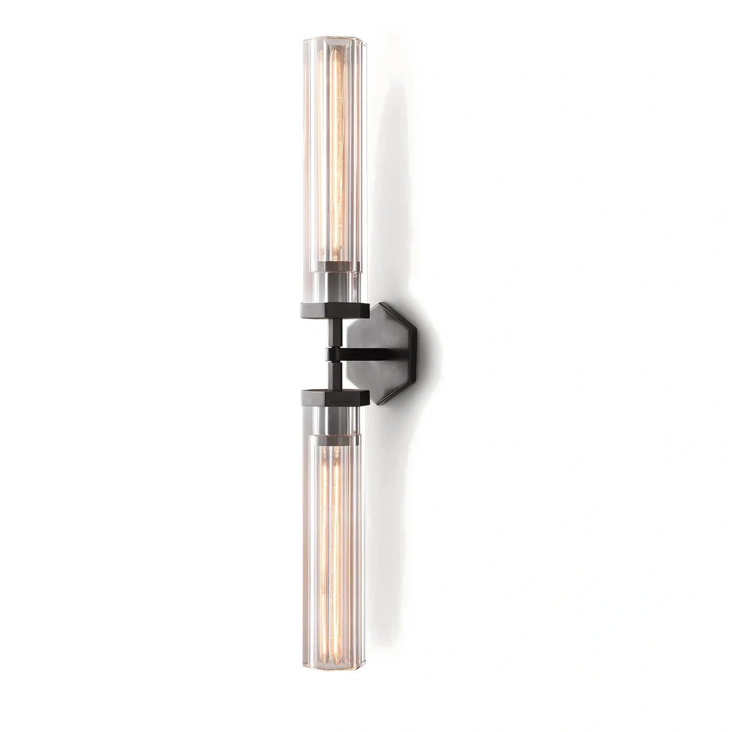 Lameth Hexagonal Linear Wall Sconce 20"31"