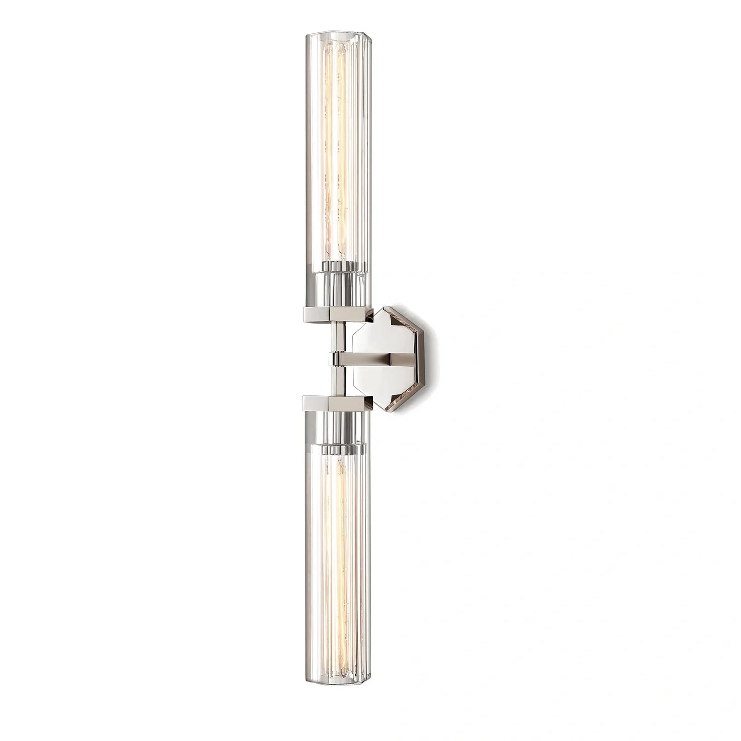 Lameth Hexagonal Linear Wall Sconce 20"31"