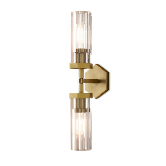 Lameth Hexagonal Linear Wall Sconce 20"31"