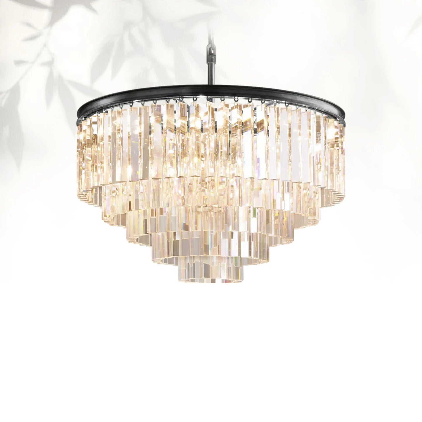 1920s Odeom Round Chandelier 20"32"44"