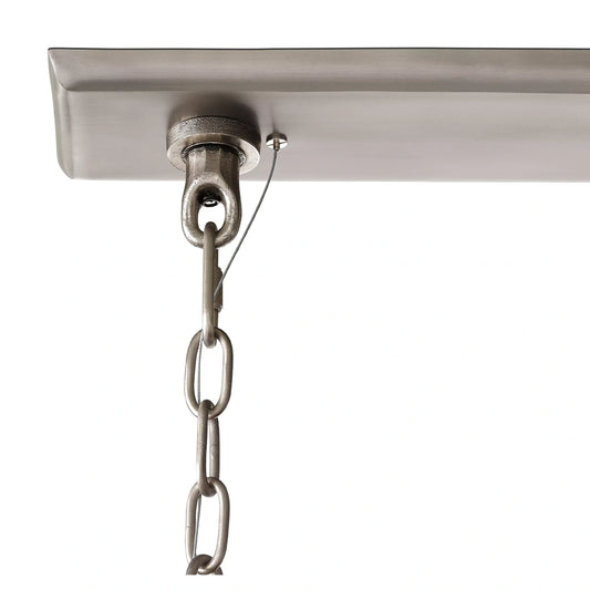 Thaddeas Forged Linear Chandelier 54"/72"/96"