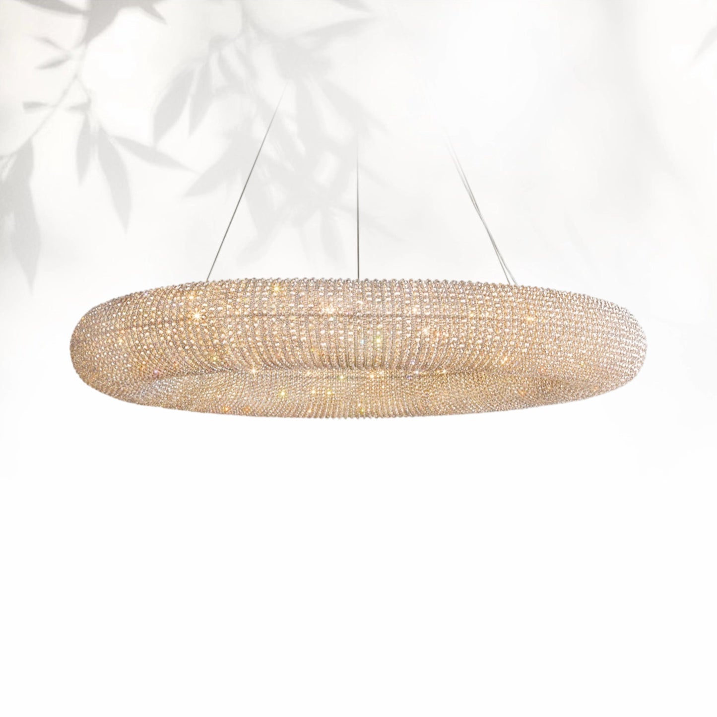 Halos Crystal Round LED Chandelier 32"41"59"72"