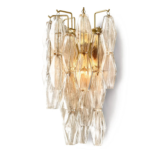 Chiaravalle Glass Short Wall Sconce 19", 30"