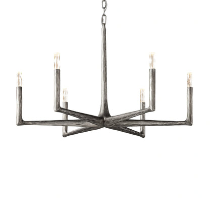 Thaddeas Forged Round Chandelier 12"/36"/48"/60"/72"