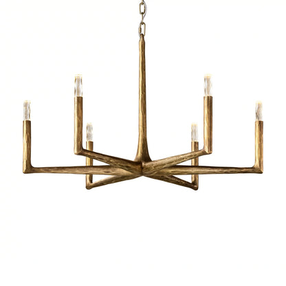 Thaddeas Forged Round Chandelier 12"/36"/48"/60"/72"