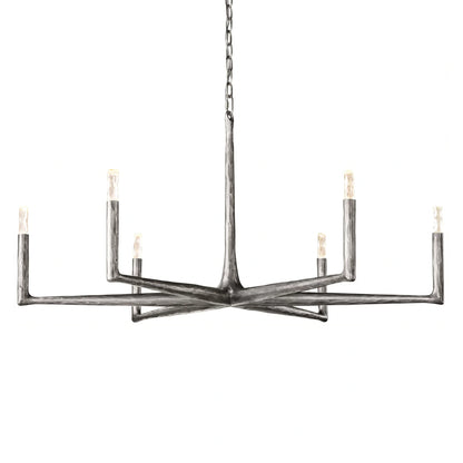 Thaddeas Forged Round Chandelier 12"/36"/48"/60"/72"