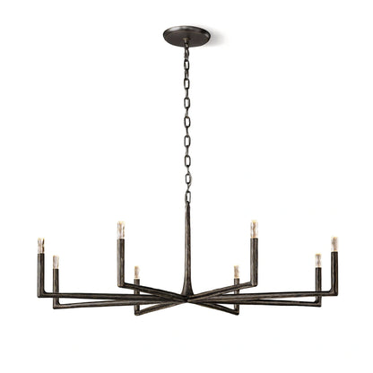 Thaddeas Forged Round Chandelier 12"/36"/48"/60"/72"