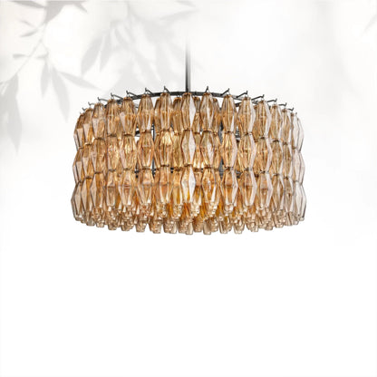 Chiaravalle Glass Round Chandelier