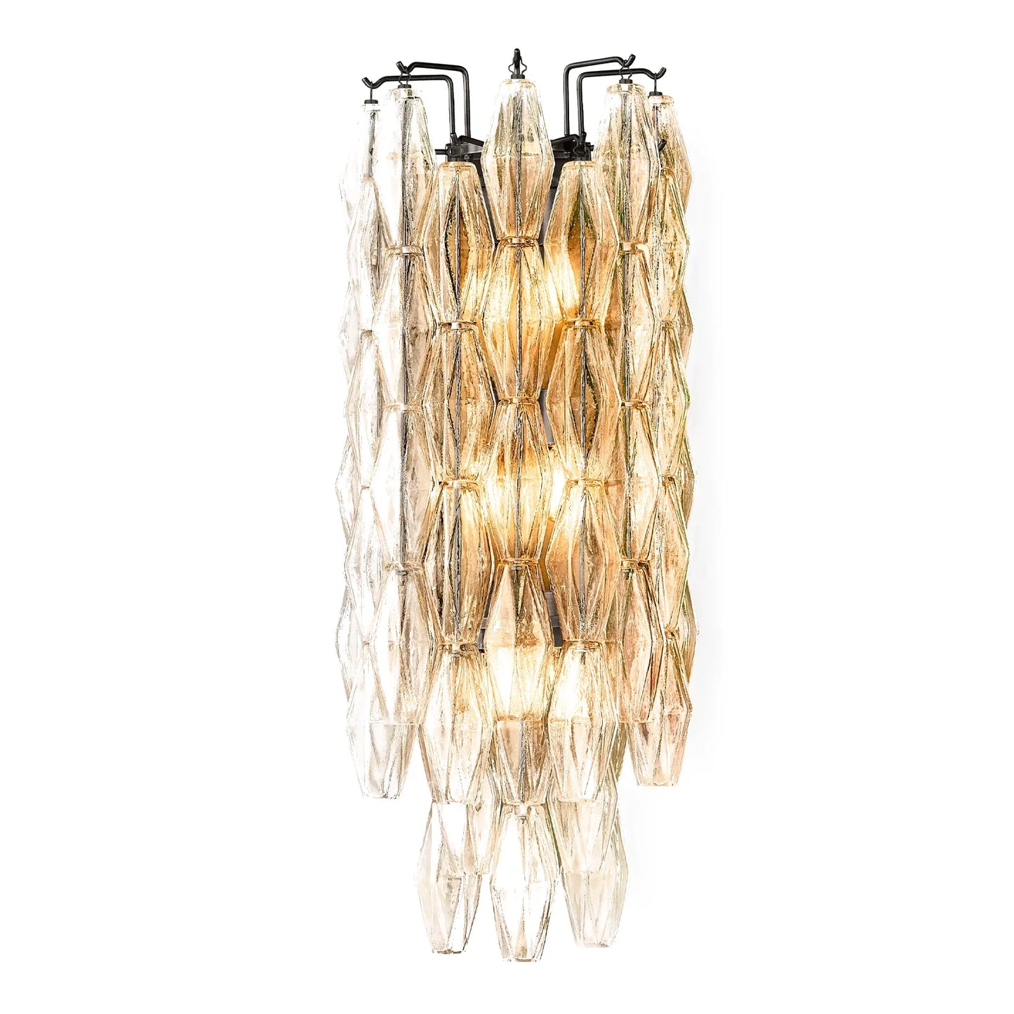 Chiaravalle Glass Short Wall Sconce 19", 30"