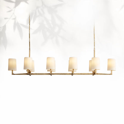 Wryte Linear Chandelier 54"L 72"L