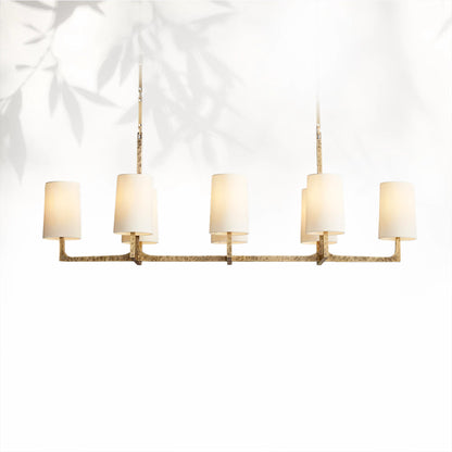 Wryte Linear Chandelier 54"L 72"L