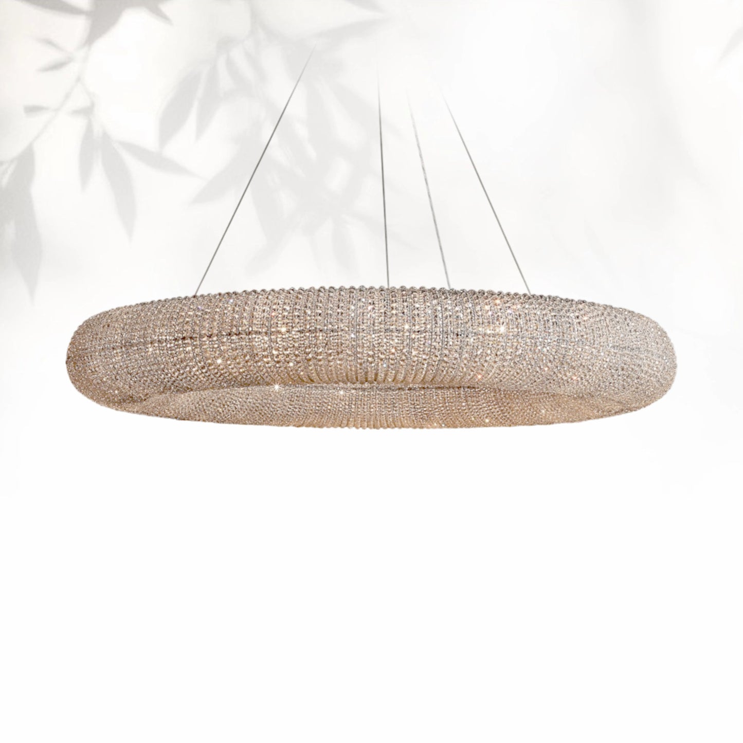 Halos Crystal Round LED Chandelier 32"41"59"72"