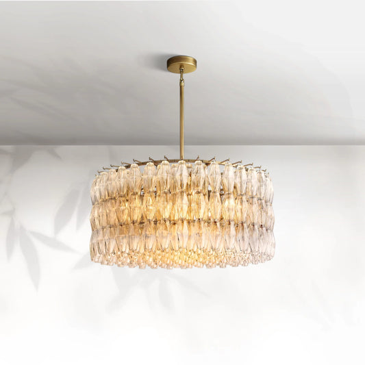 Chiaravalle Glass Round Chandelier