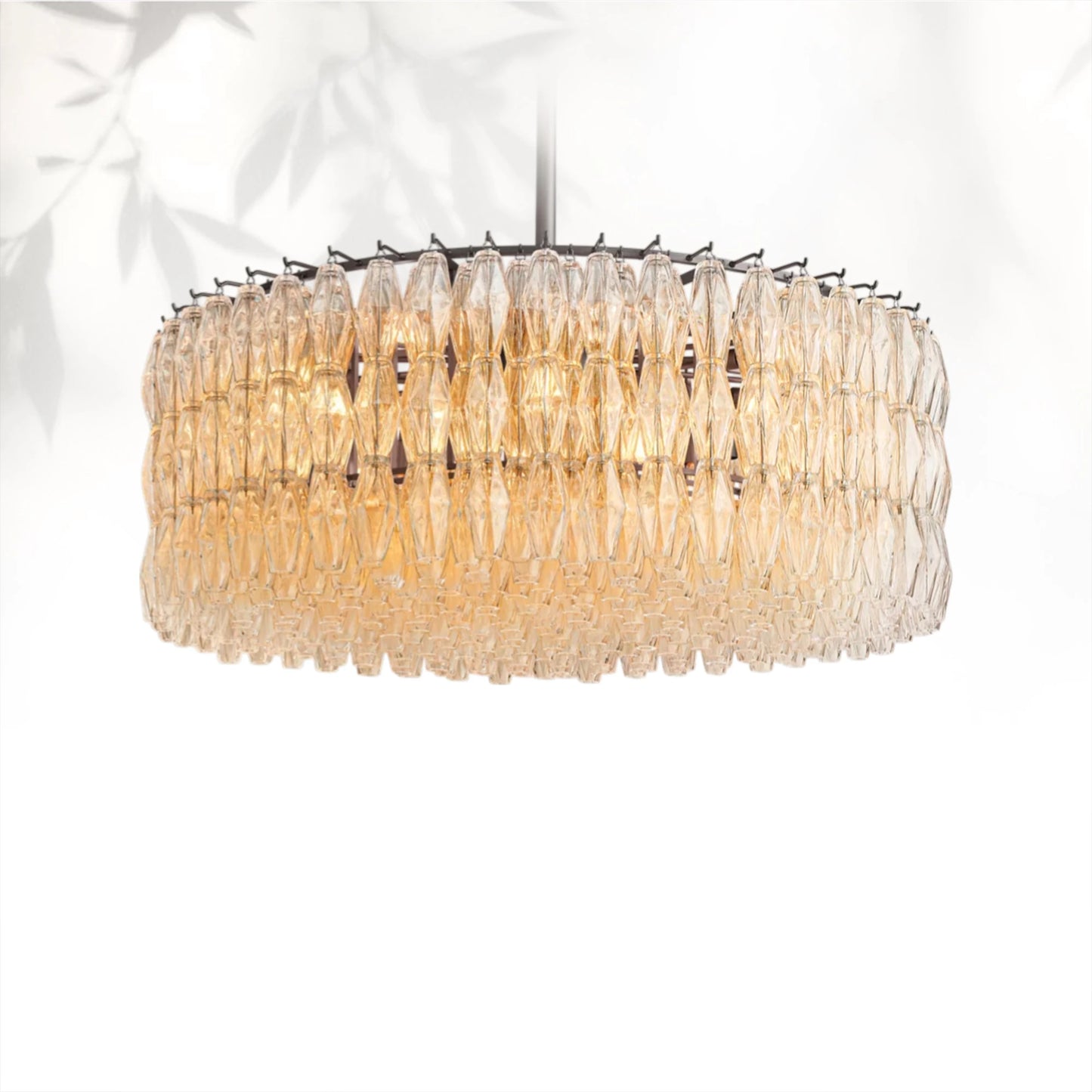 Chiaravalle Glass Round Chandelier