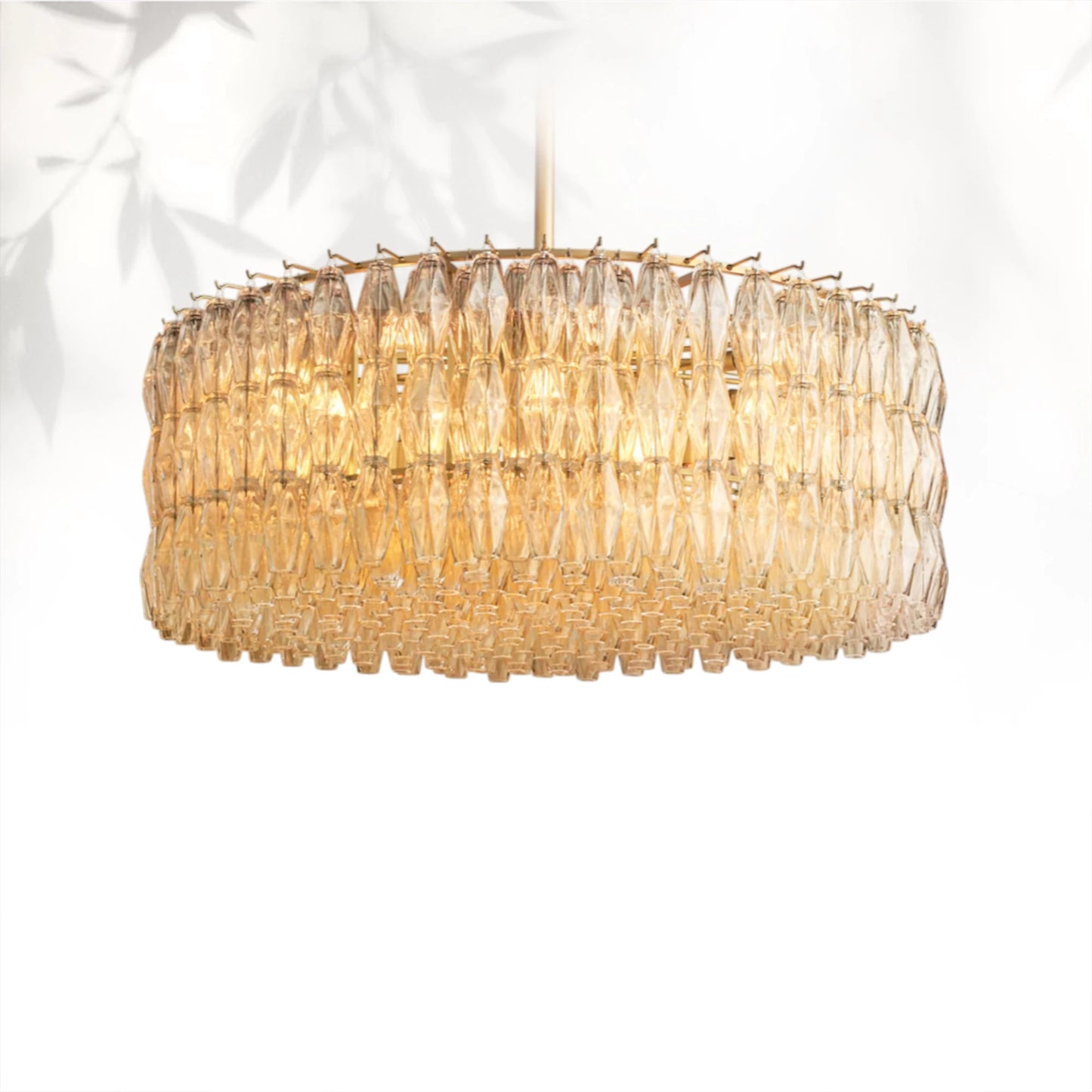 Chiaravalle Glass Round Chandelier