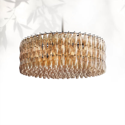Chiaravalle Glass Round Chandelier