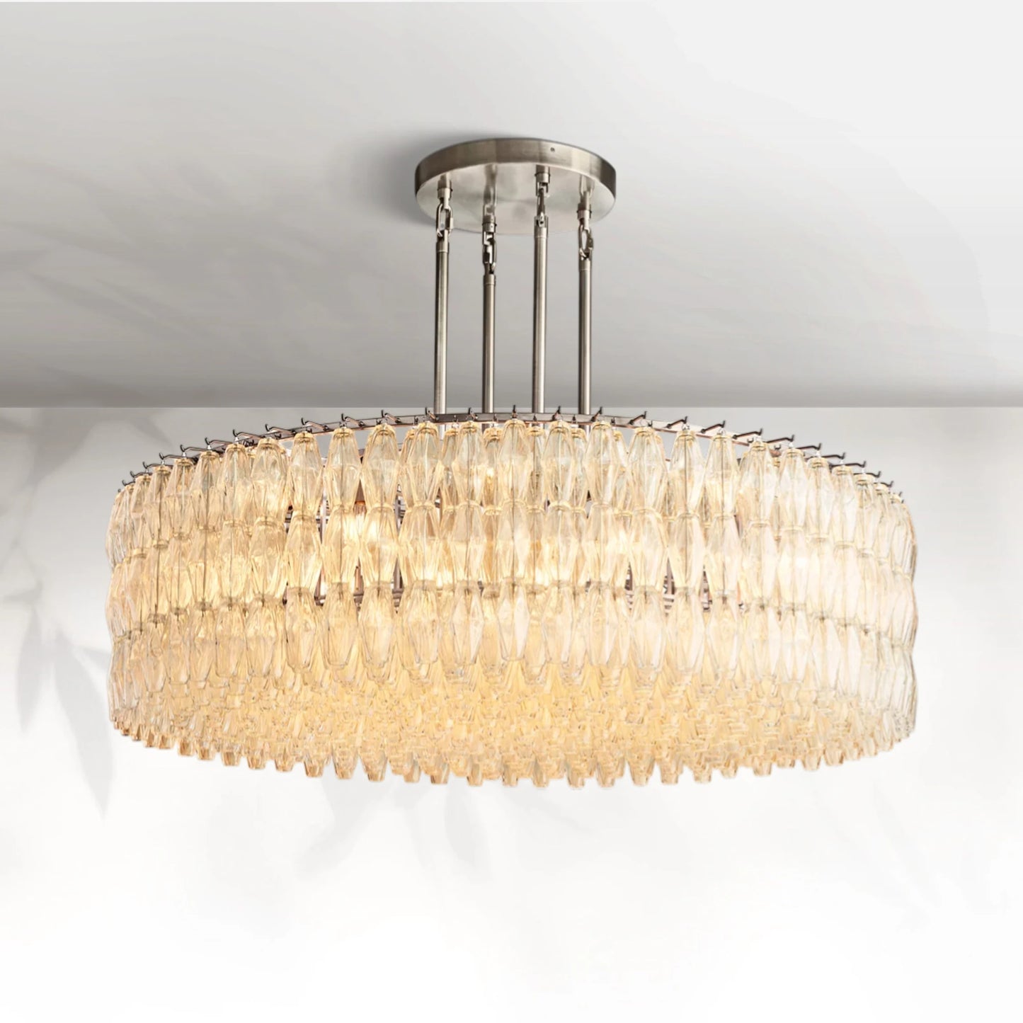 Chiaravalle Glass Round Chandelier