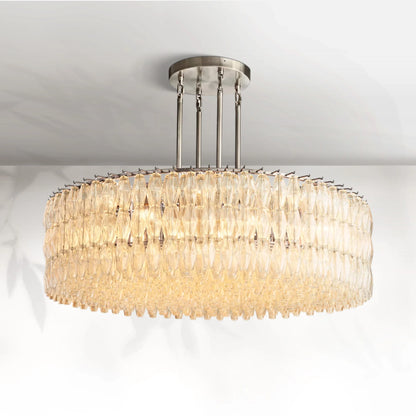 Chiaravalle Glass Round Chandelier