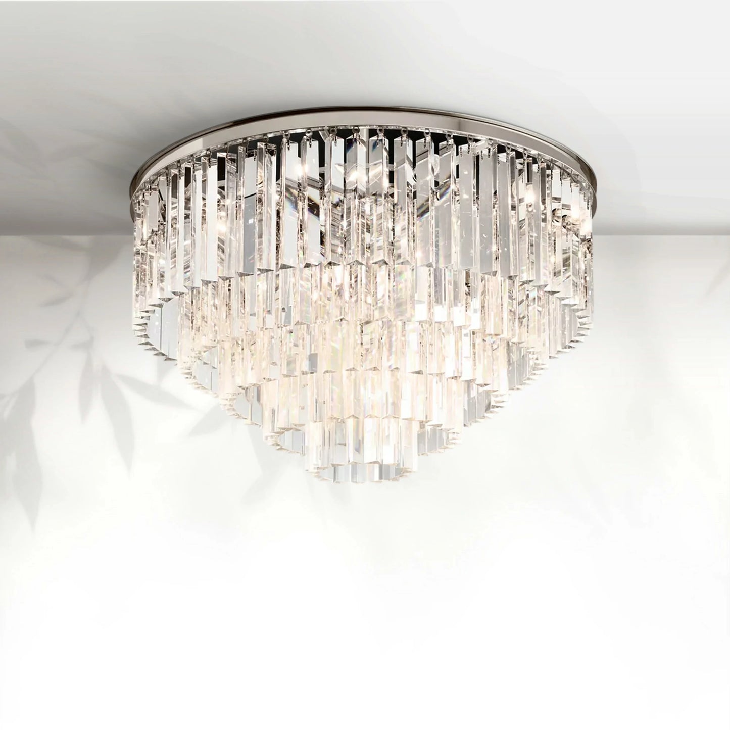 1920s Odeom Round Flushmount