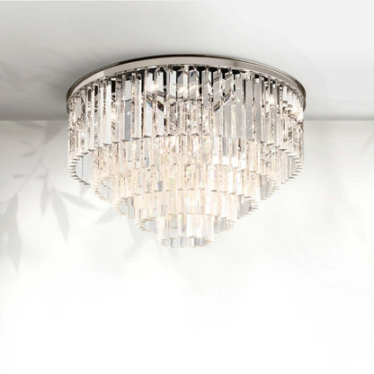 1920s Odeom Round Flushmount