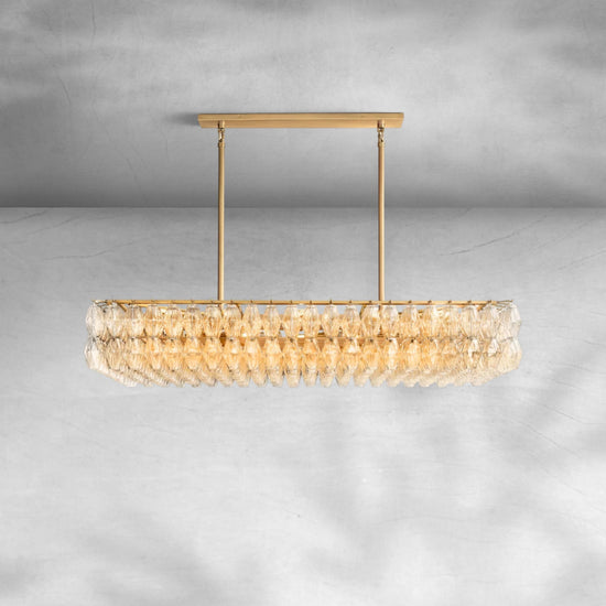 Cyra Square Chandelier 2-Tier