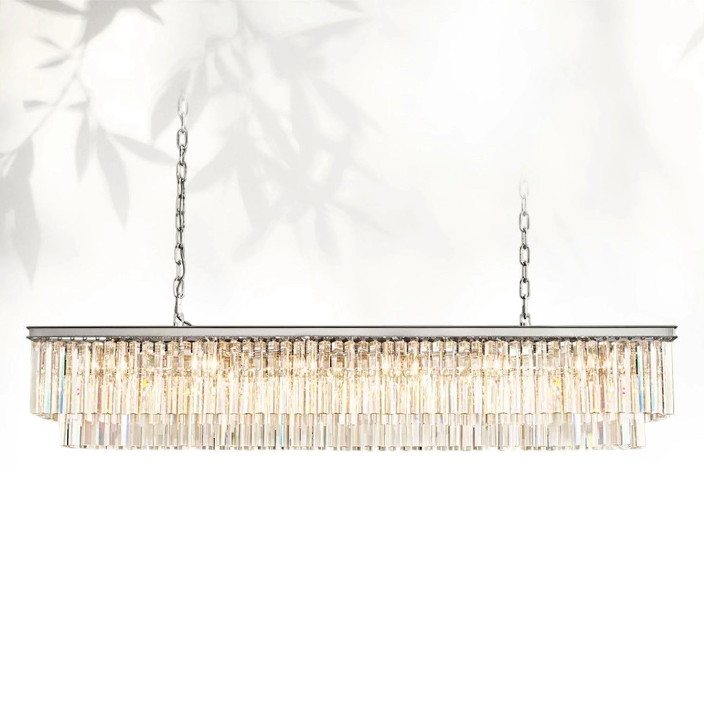 1920s Odeom Rectangular Chandelier