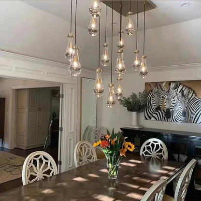 Raindrop Rectangular Chandelier
