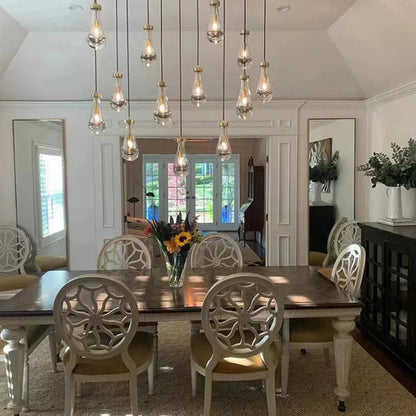 Raindrop Rectangular Chandelier