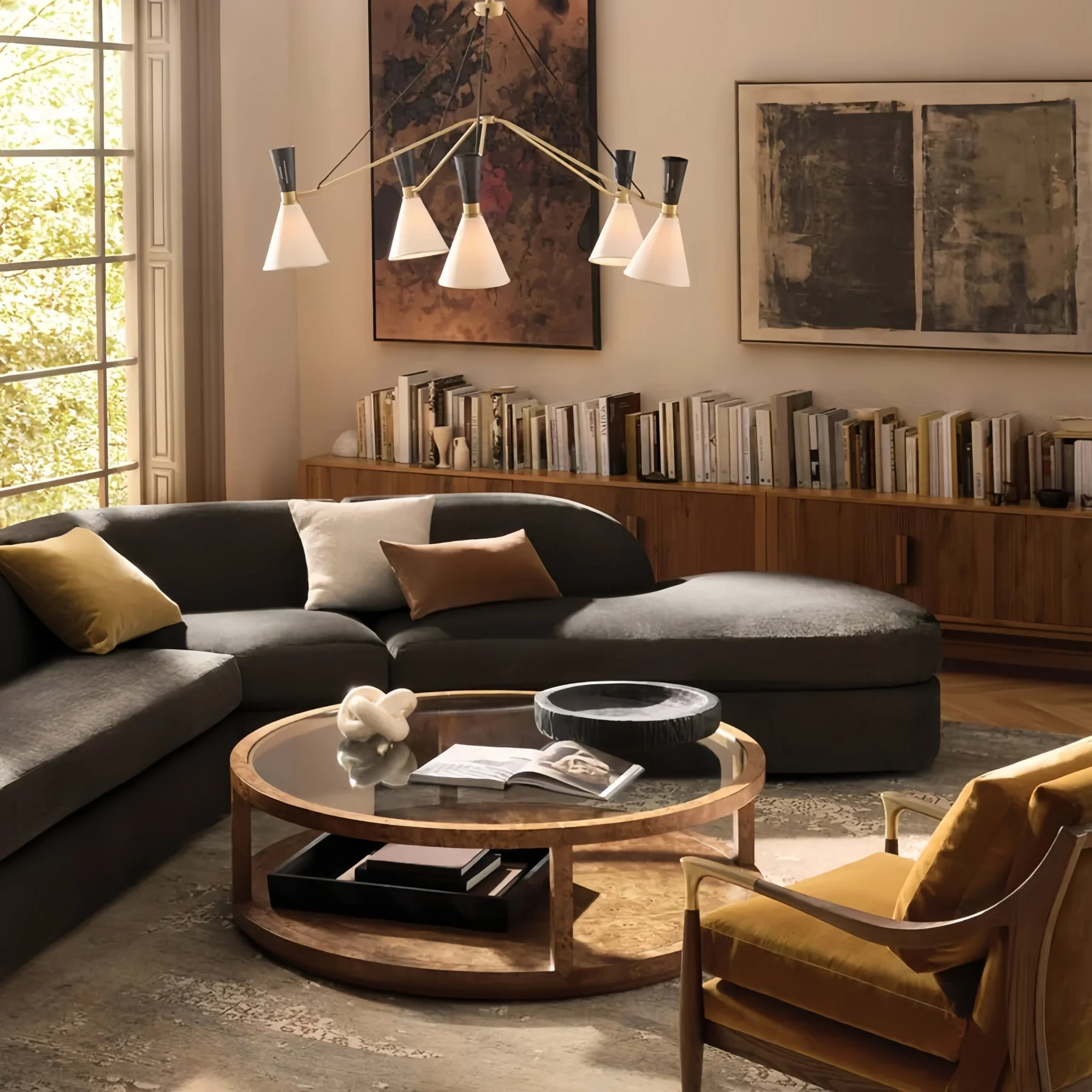 Ramse Round Chandelier