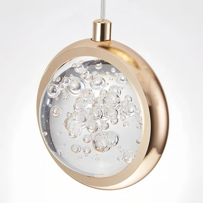 Reina Crystal Long Chandelier