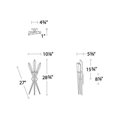 Solitude 3-Light LED Wall Light