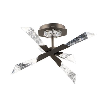 Solitude LED Semi Flush Mount Ceiling Light