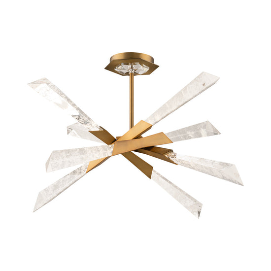 Solitude LED Semi Flush Mount Ceiling Light
