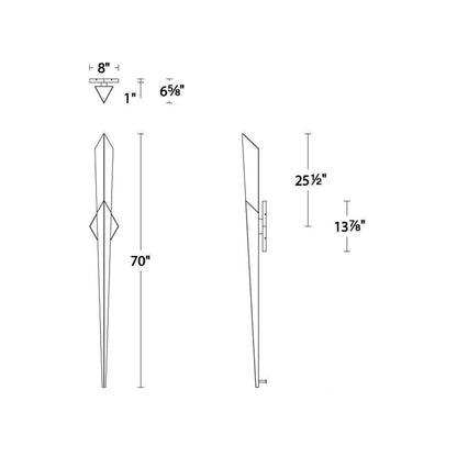 Solitude LED Wall Light