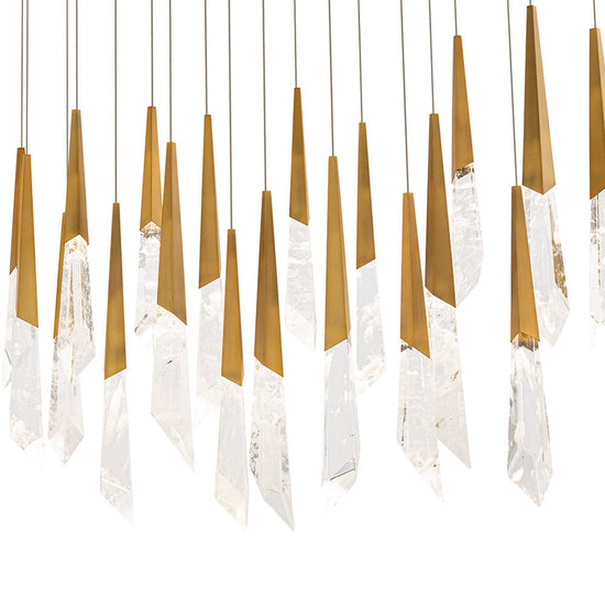 Solitude Linear LED Multi Pendant Light