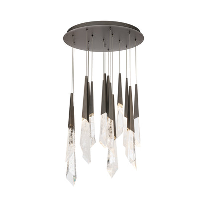 Solitude Round LED Multi Chandelier