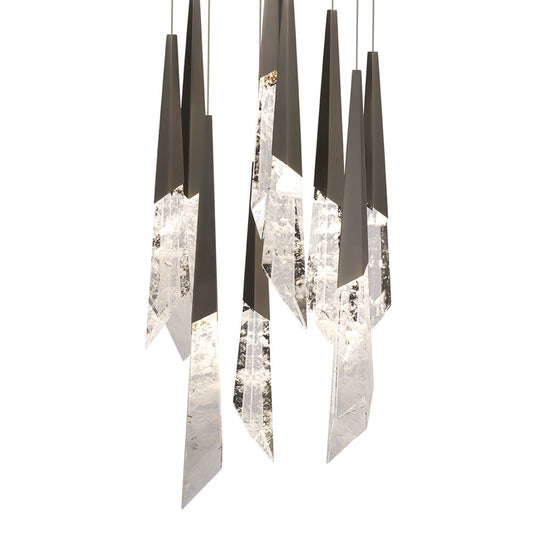 Solitude Round LED Multi Chandelier