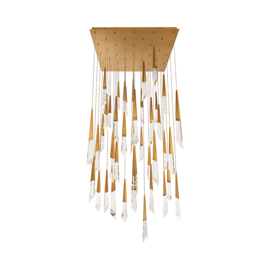 Solitude Square LED Multi Pendant Light