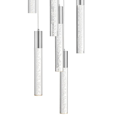 Sparkling Night Cylinder Chandelier 13 Light - Lightings Menu