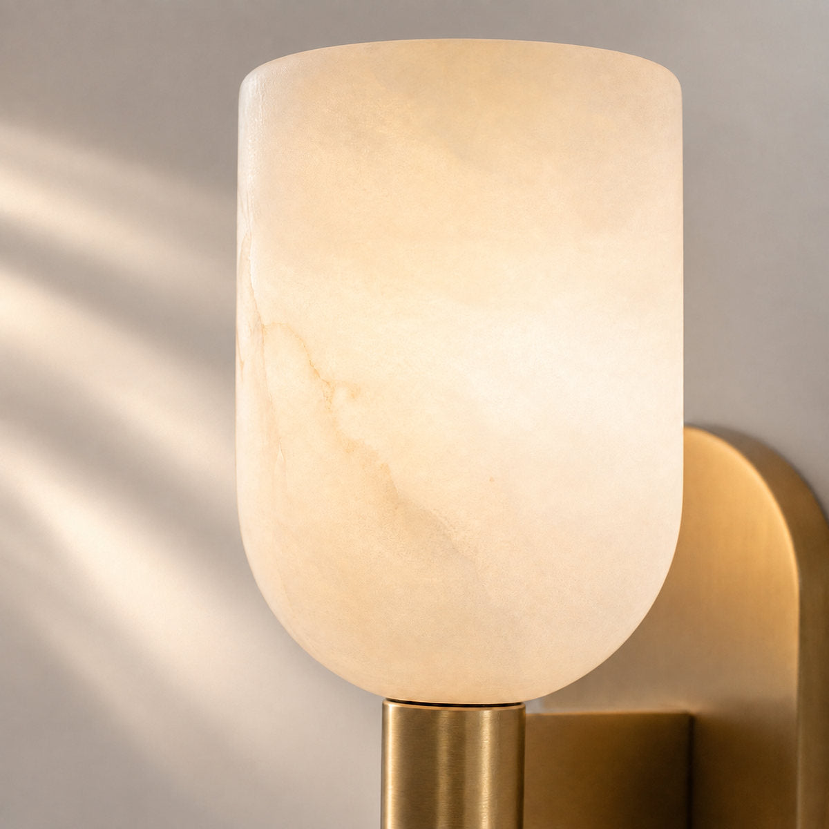 Tricolordeer Symmetrical Dual Light Brass Wall Sconce
