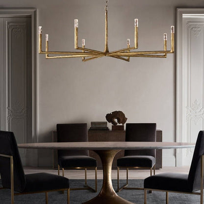 Thaddeas Forged Round Chandelier 12"/36"/48"/60"/72"