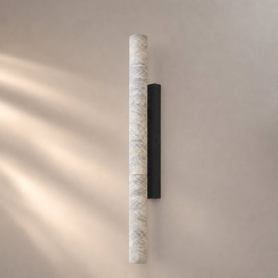 Tricolordeer 20/35.8-Inch Linear Cloud Stone Wall Light