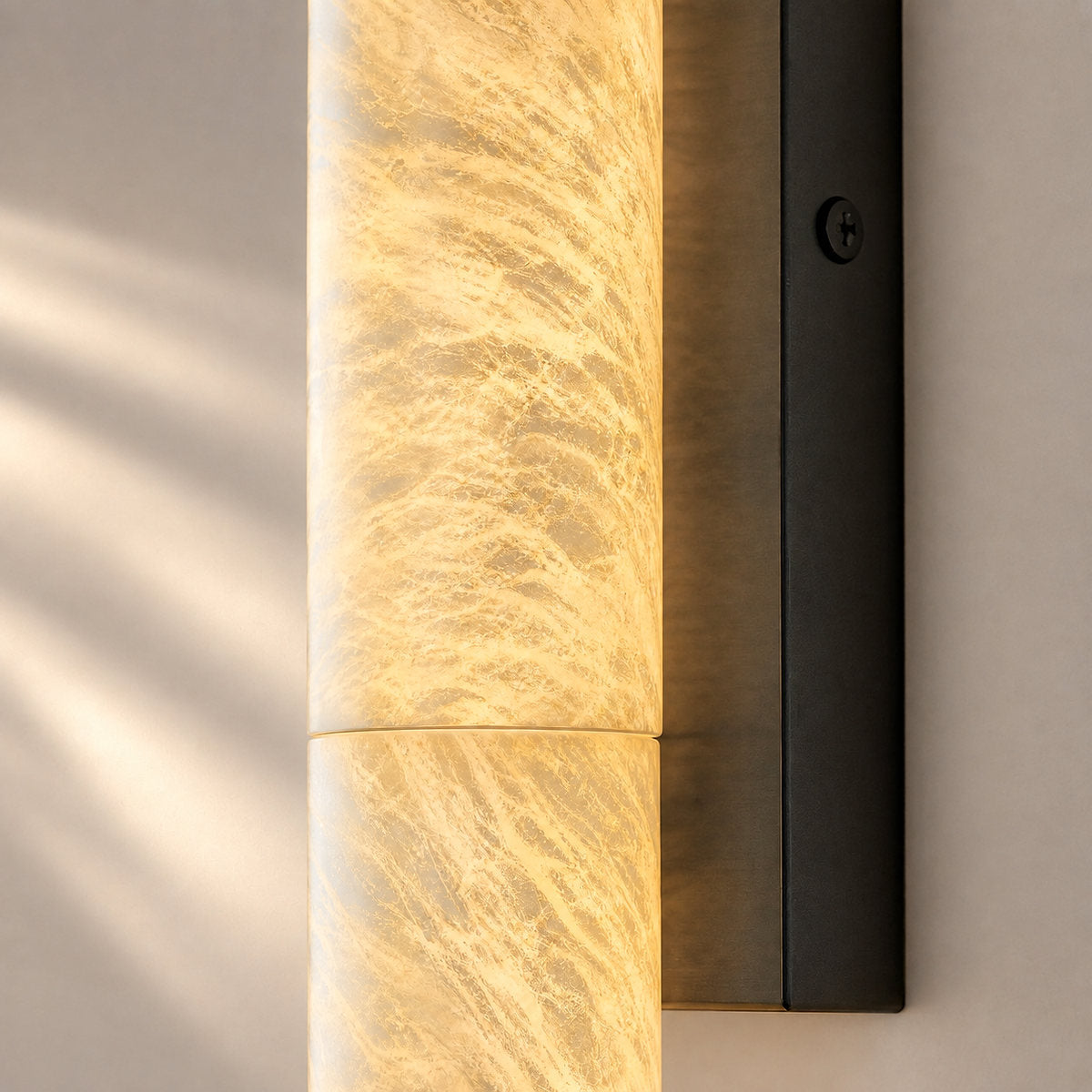 Tricolordeer 20/35.8-Inch Linear Cloud Stone Wall Light