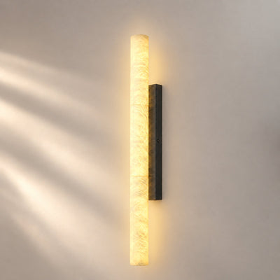 Tricolordeer 20/35.8-Inch Linear Cloud Stone Wall Light