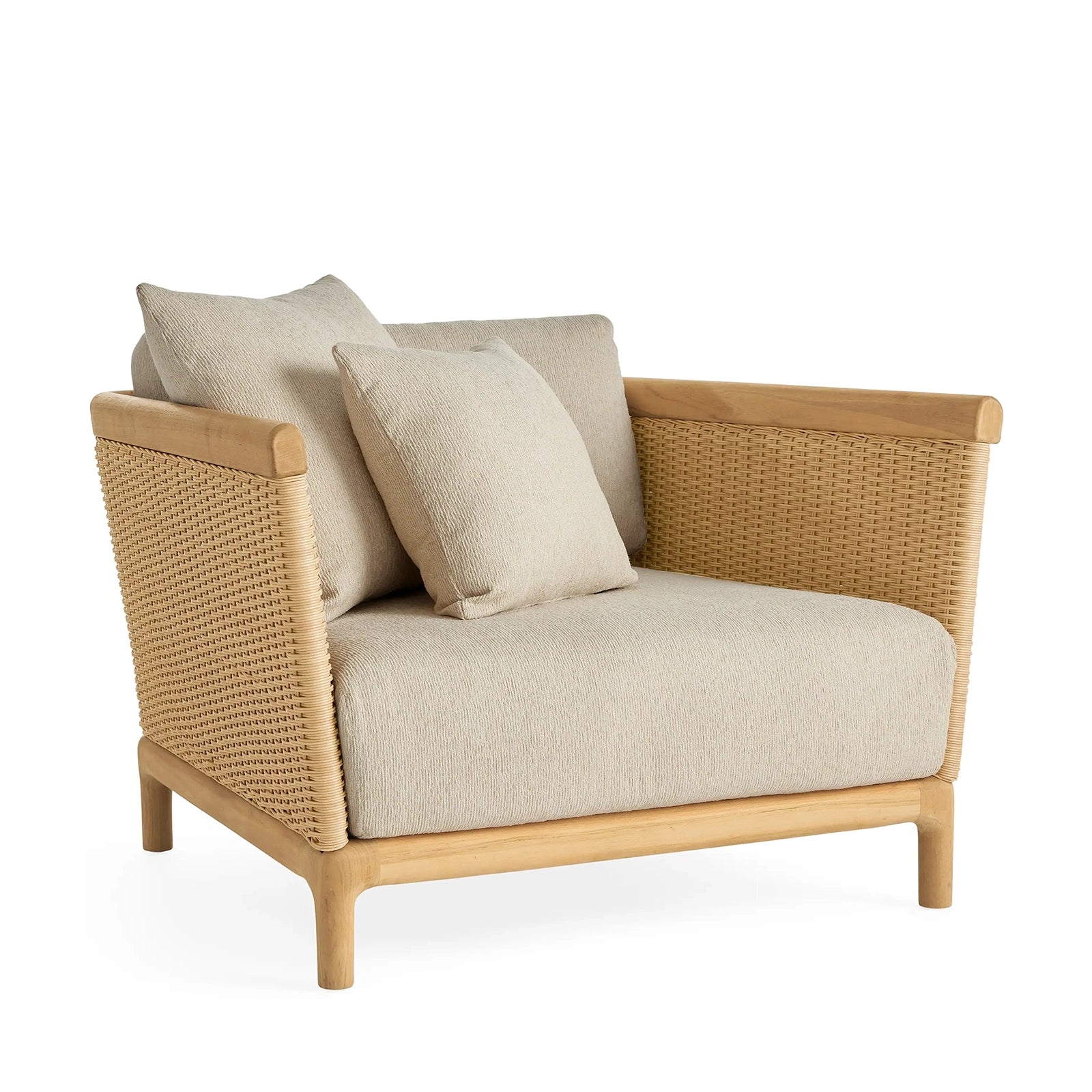 Tuglia Outdoor Teak Lounge Chair