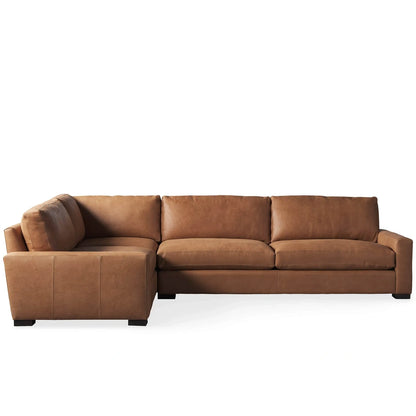 Celestia Leather Two-Piece Sectional
