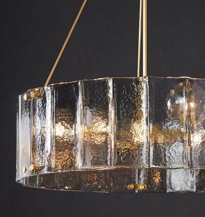 Womter Round Crystal Chandelier 32"
