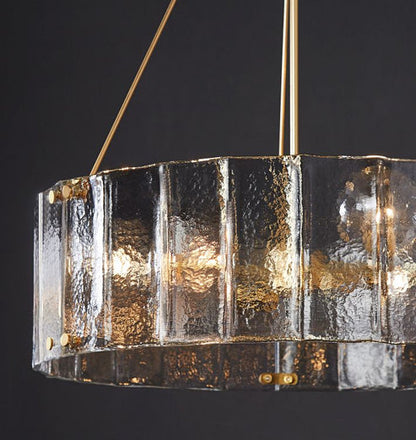 Womter Round Crystal Chandelier 32"